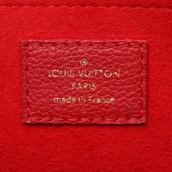 Louis Vuitton Scarlet Monogram Empriente Leather Saint Sulpice PM Bag - Picture 8 of 9